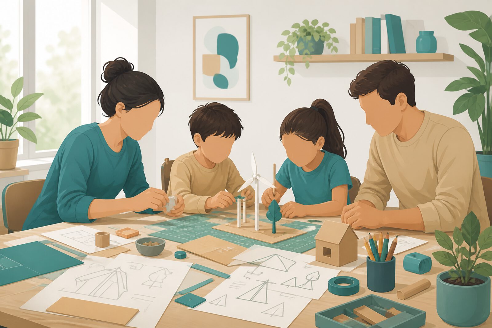 Aprendizaje por proyectos en familia: de la idea al producto