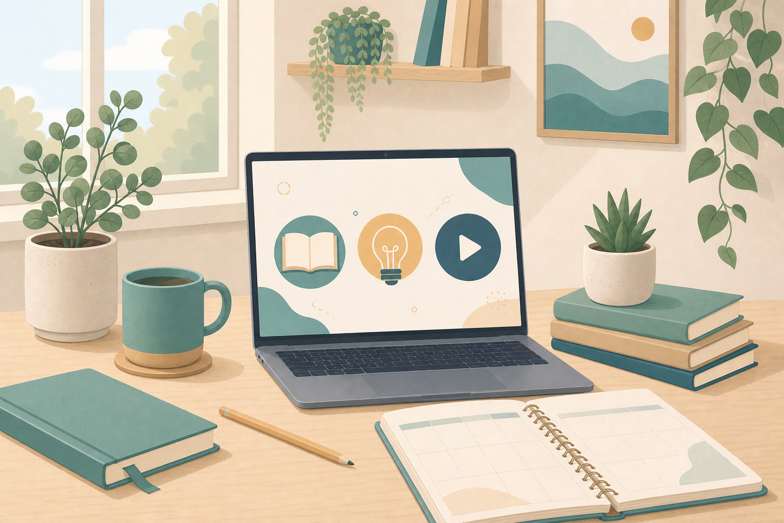 A digital toolkit for homeschooling (without overwhelming the house)